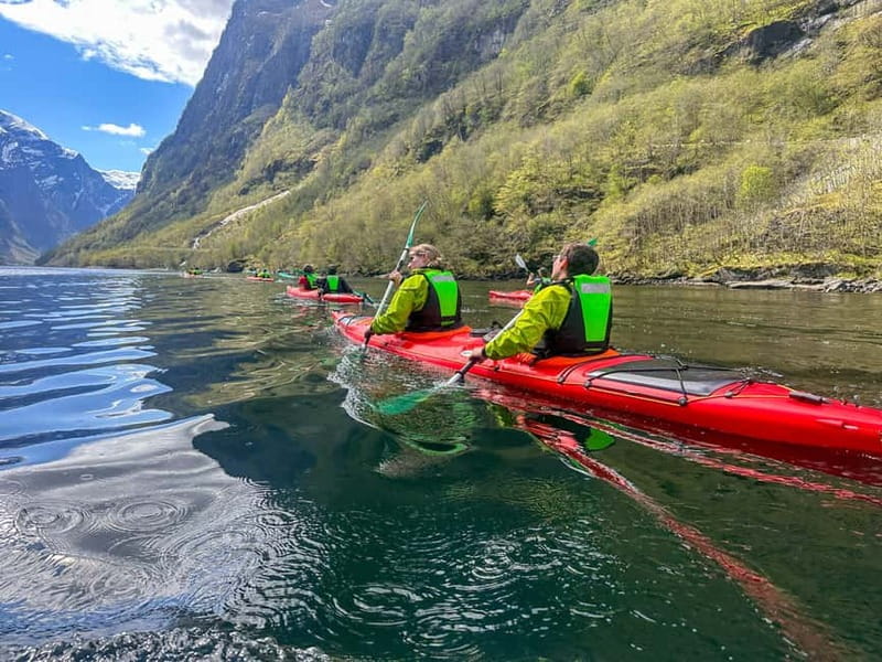 Vossevangen: Nærøyfjord Full-Day Guided Kayaking Trip - What makes a kayak better than a sightseeing boat