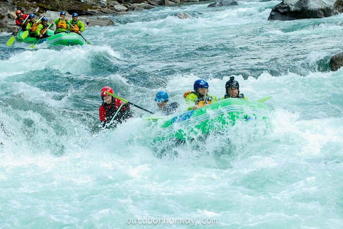 Whitewater Rafting Grade 3 to 4 - Paddling through rapids, pools, and waterfalls