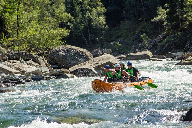 Whitewater Rafting Grade 3 to 4 - Who should choose this Voss rafting trip
